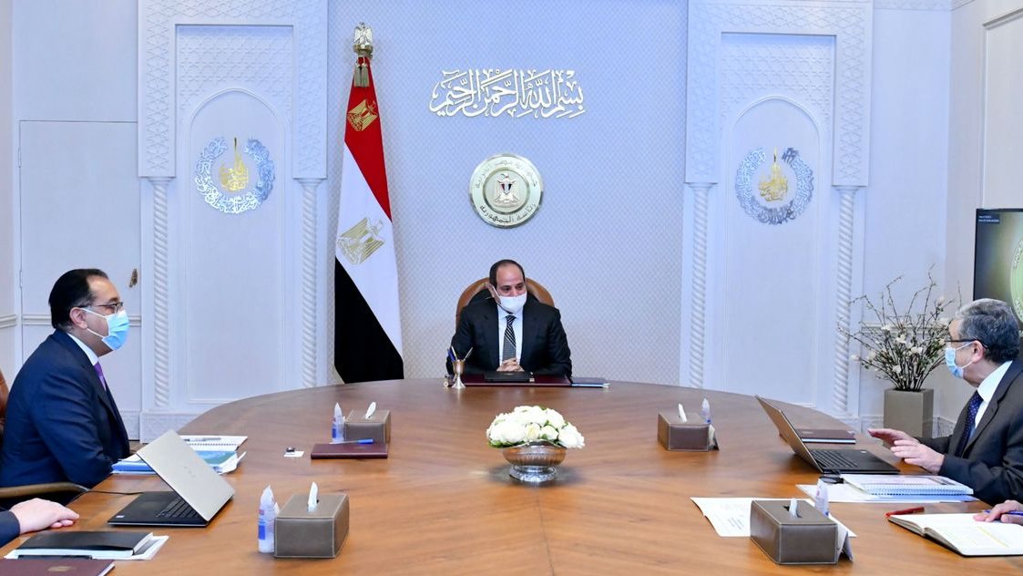 اجتماع الرئيس عبدالفتاح السيسي