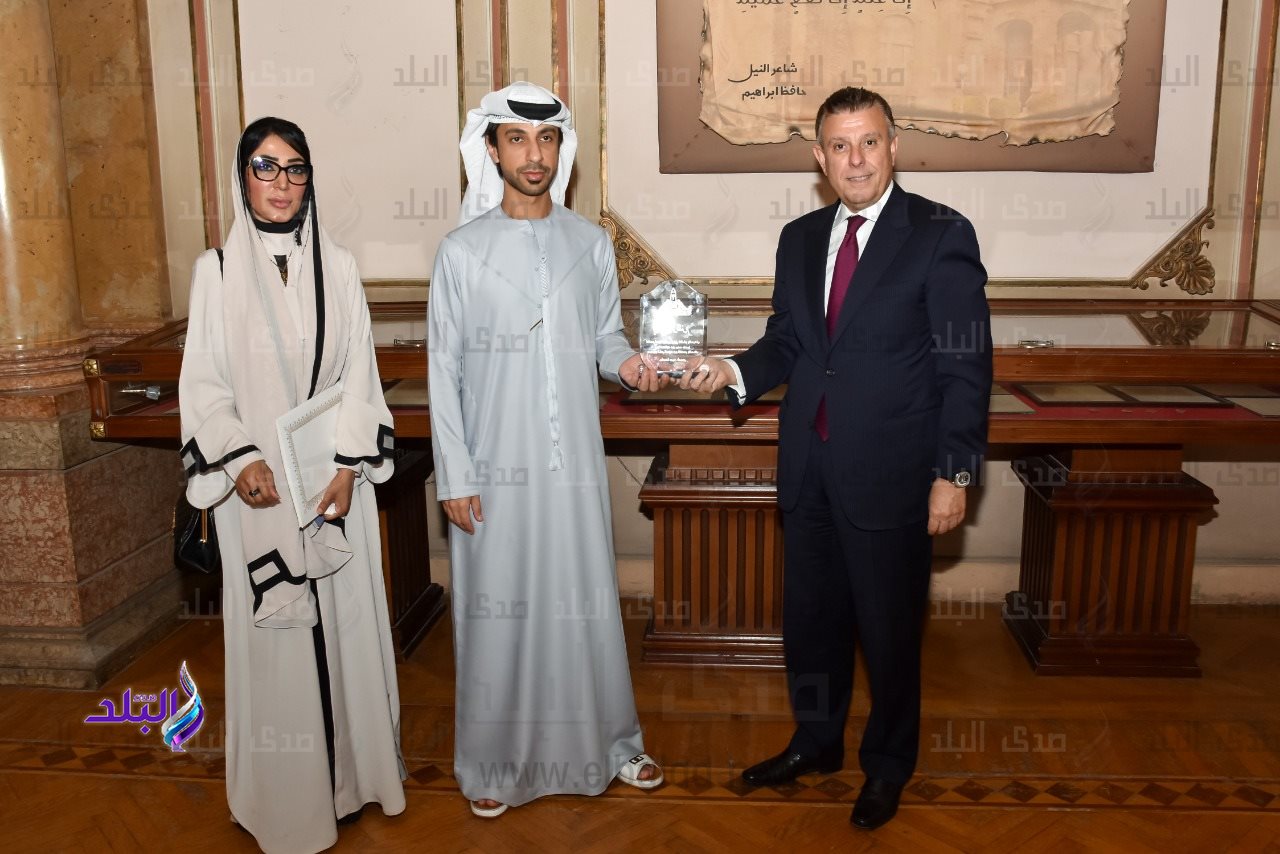 رئيس جامعة عين شمس يستقبل الملحق الثقافي لدولة الإمارات العربية المتحدة