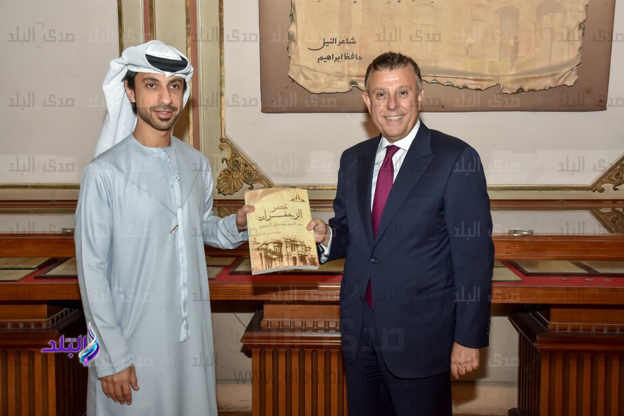 رئيس جامعة عين شمس يستقبل الملحق الثقافي لدولة الإمارات العربية المتحدة