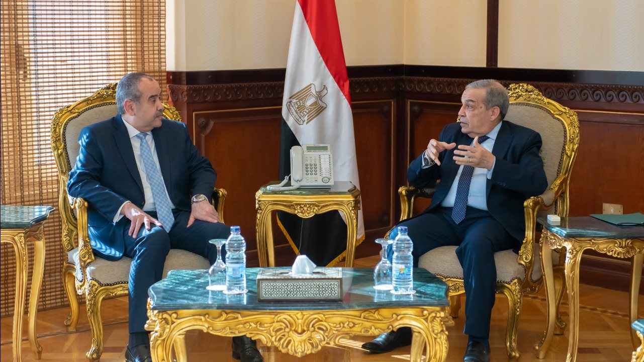 وزيرا الطيران والانتاج الحربي - قمة المناخ 