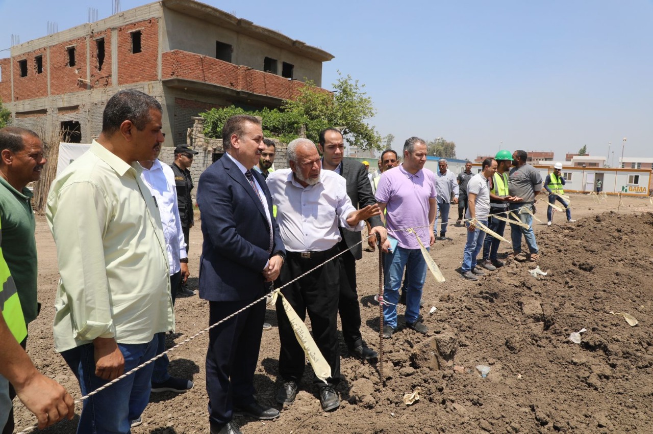 جولة محافظ المنوفية