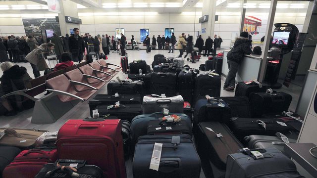 الحقائب المفقودة في المطارت