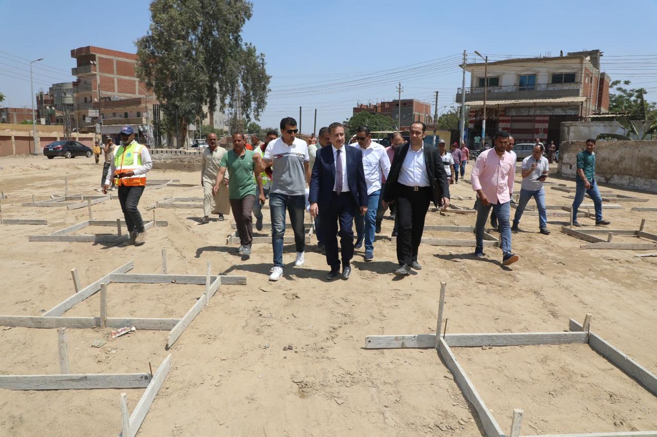 جولة تفقدية لمحافظ المنوفية