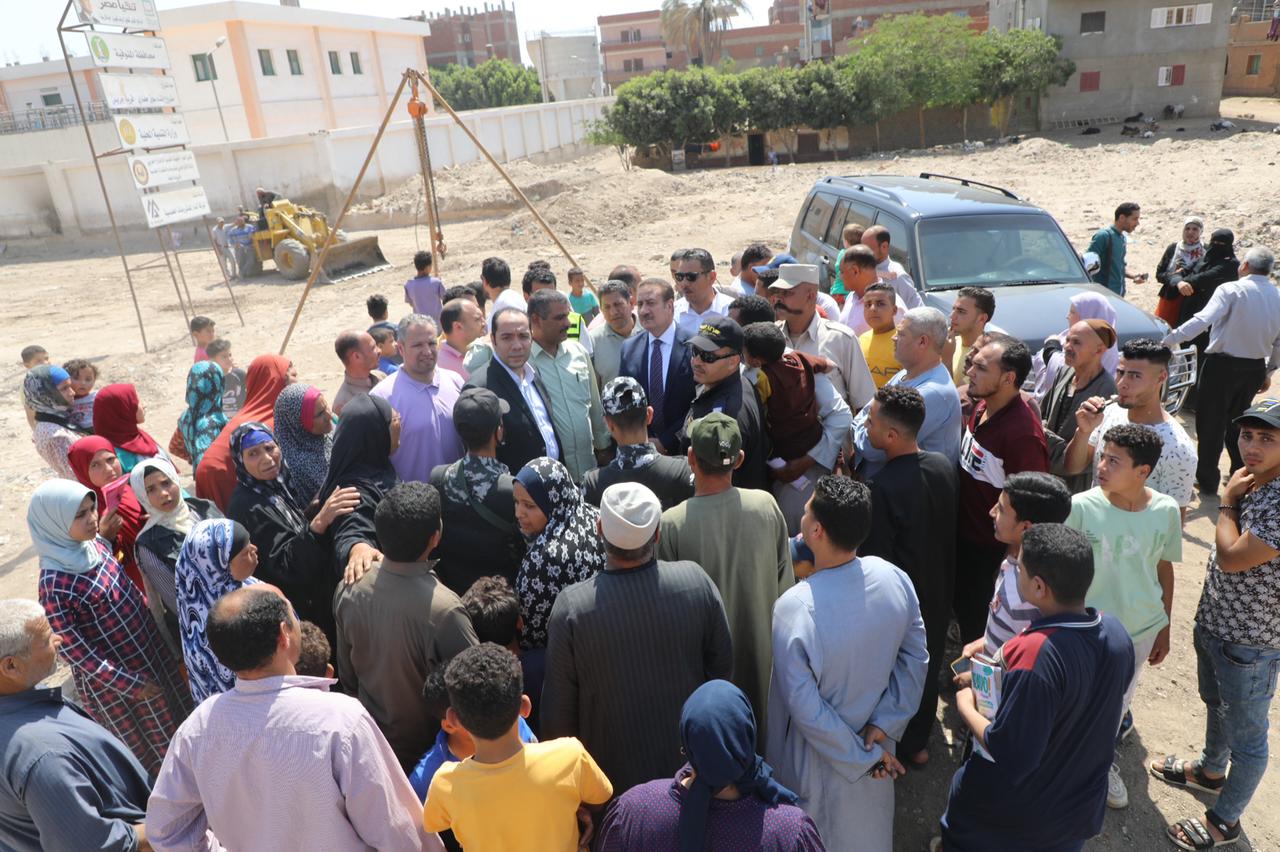 جولة محافظ المنوفية