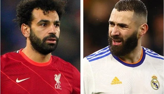 كريم بنزيما ومحمد صلاح