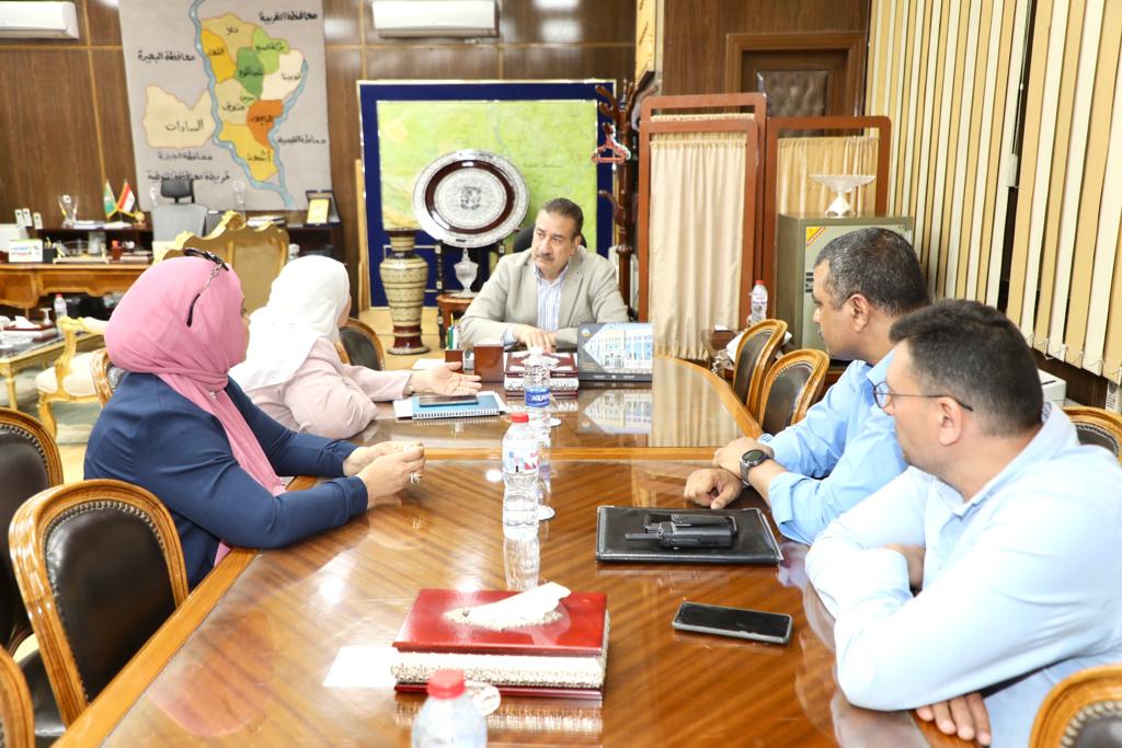 اجتماع محافظ المنوفية