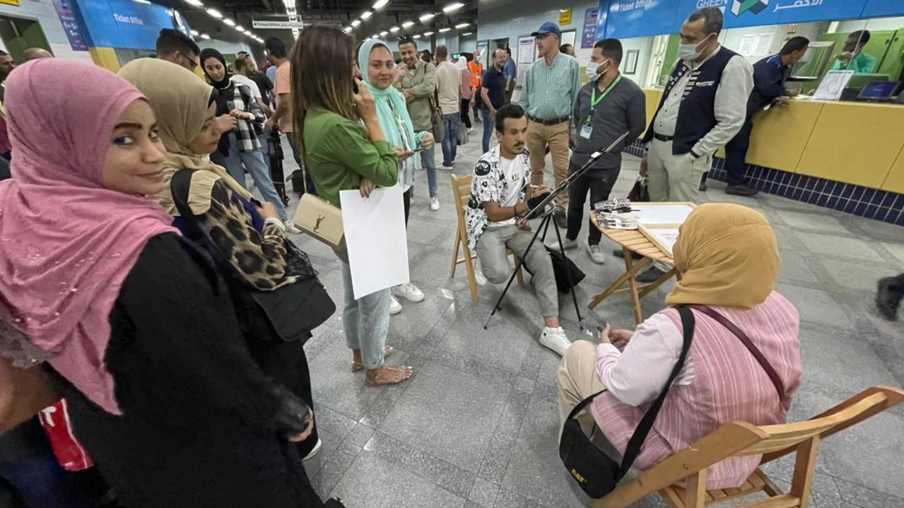 احتفالية مترو الأنفاق 