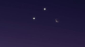 ظاهرة اقتران القمر بكوكب