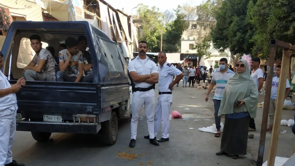 رئيس حب حلوان خلال الحملة 