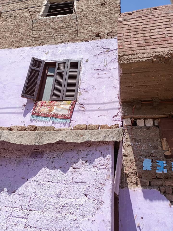 المنزل المنهار بسوهاج