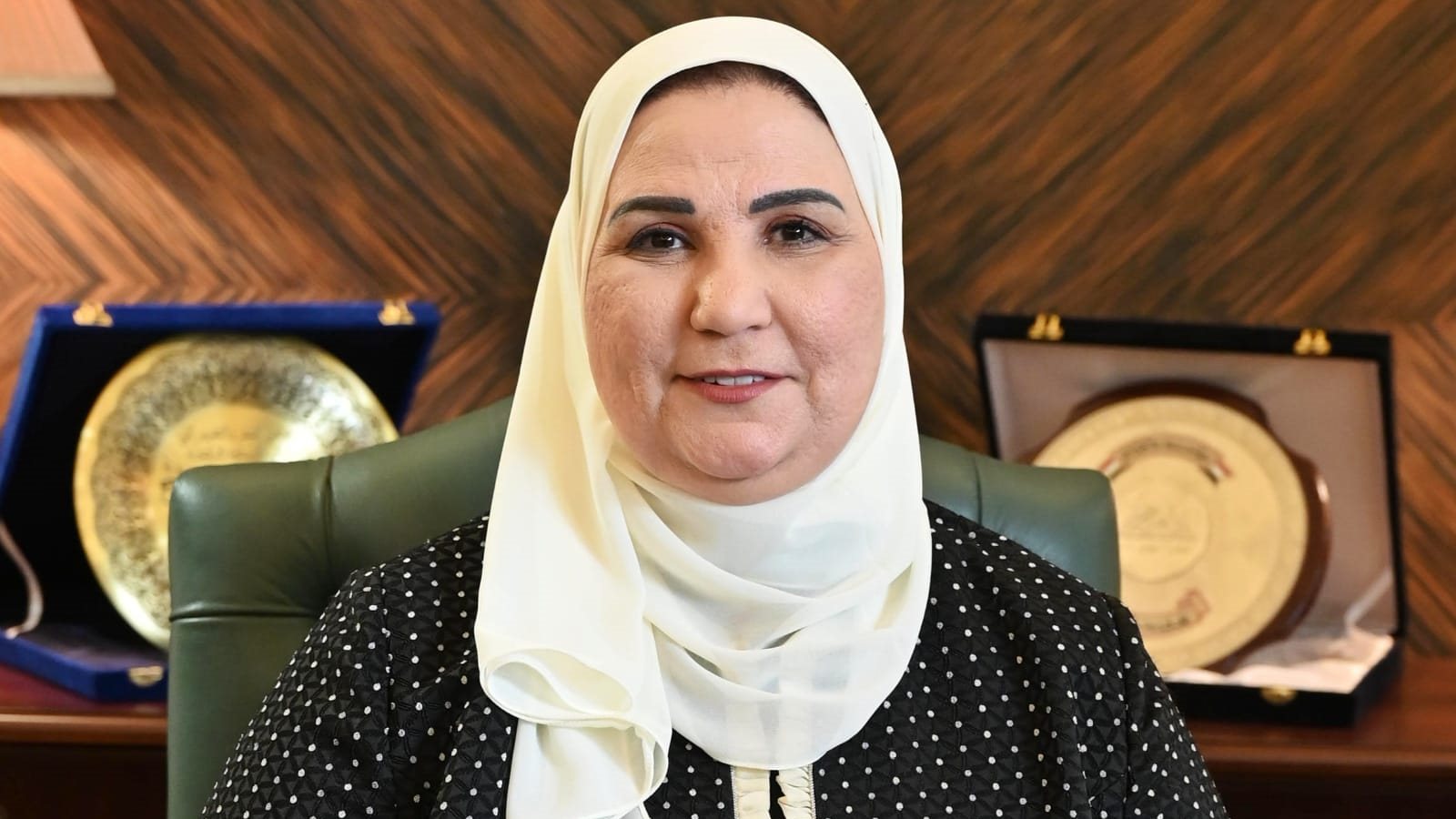 وزيرة التضامن نيفين القباج 