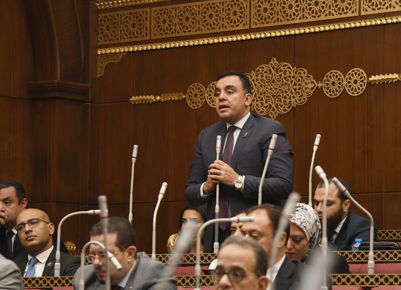النائب محمد السباعى وكيل لجنة الزراعة والرى بمجلس الشيوخ