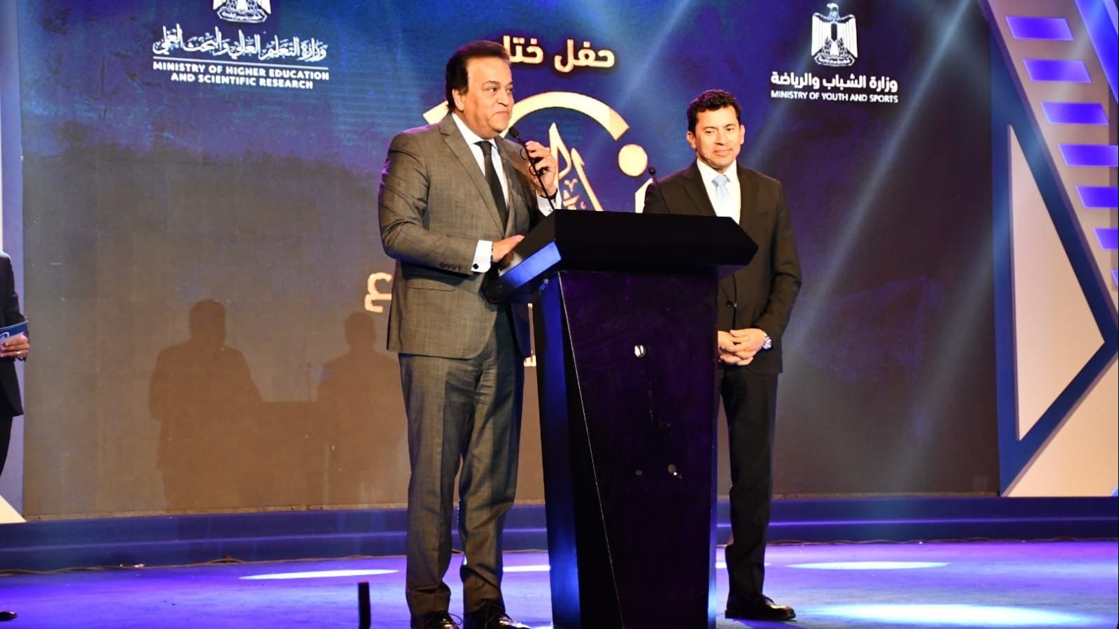 وزيرا التعليم العالي والشباب يشهدان حفل ختام مهرجان إبداع 