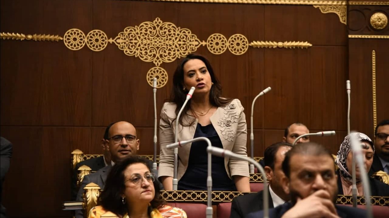  النائبة راجية الفقي،عضو مجلس الشيوخ عن تنسيقية شباب الأحزاب