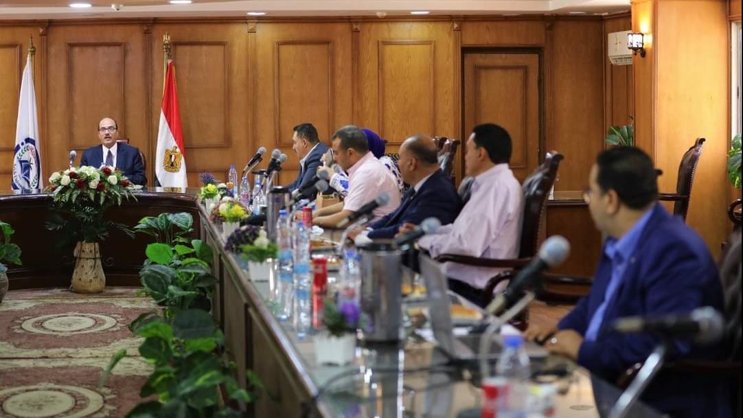 اجتماع مجلس جامعة العريش 