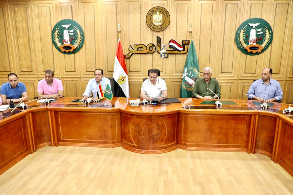 اجتماع محافظ المنوفية