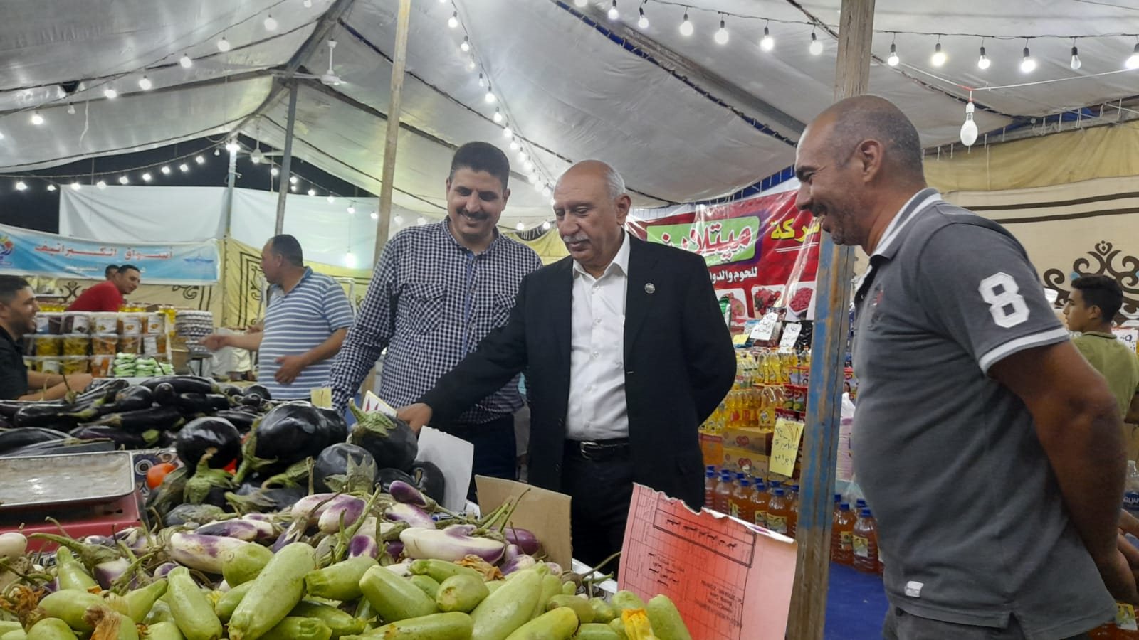 خلال الجولة  خلال الجولة