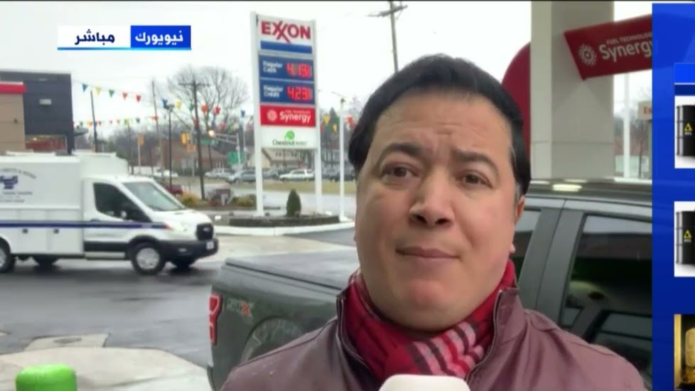  ياسر نور الدين، مراسل إكسترا نيوز من نيويورك