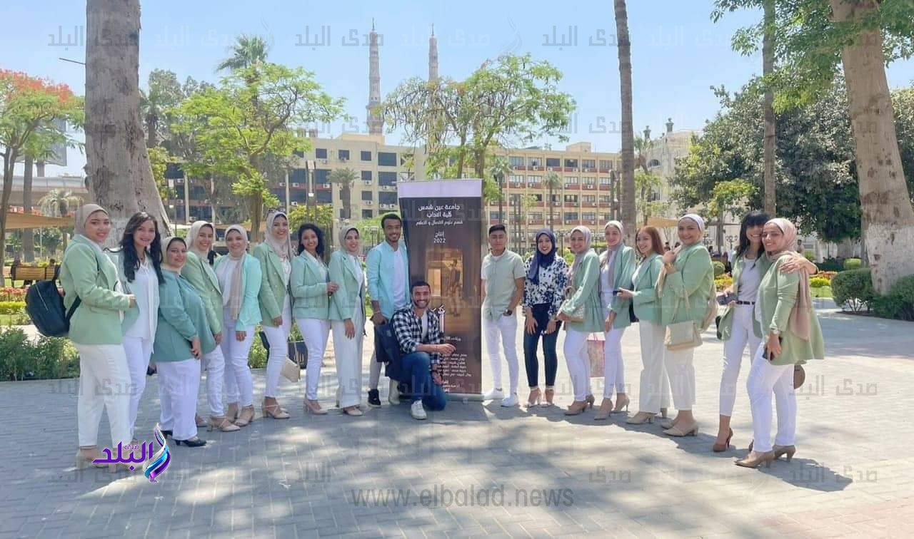 فريق فيلم وثائقي لآداب إعلام عين شمس