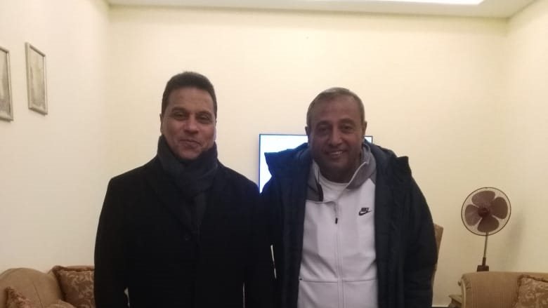 عادل زكى وحسام البدري 