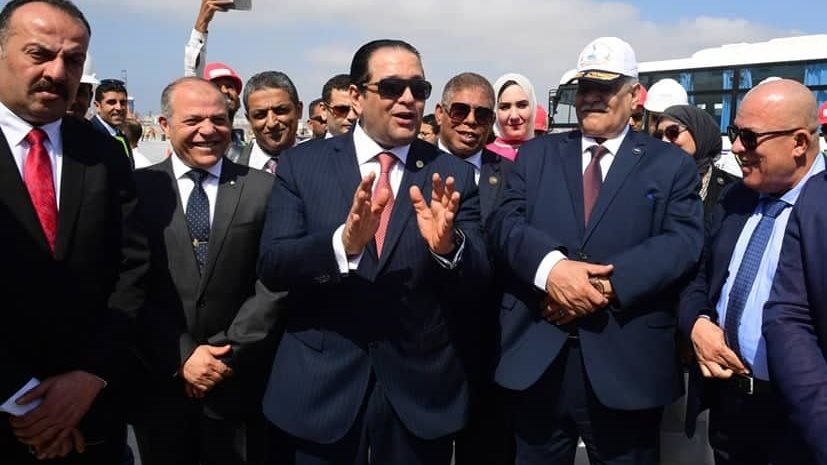 وفد لجنة النقل والمواصلات بالبرلمان إلى الإسكندرية