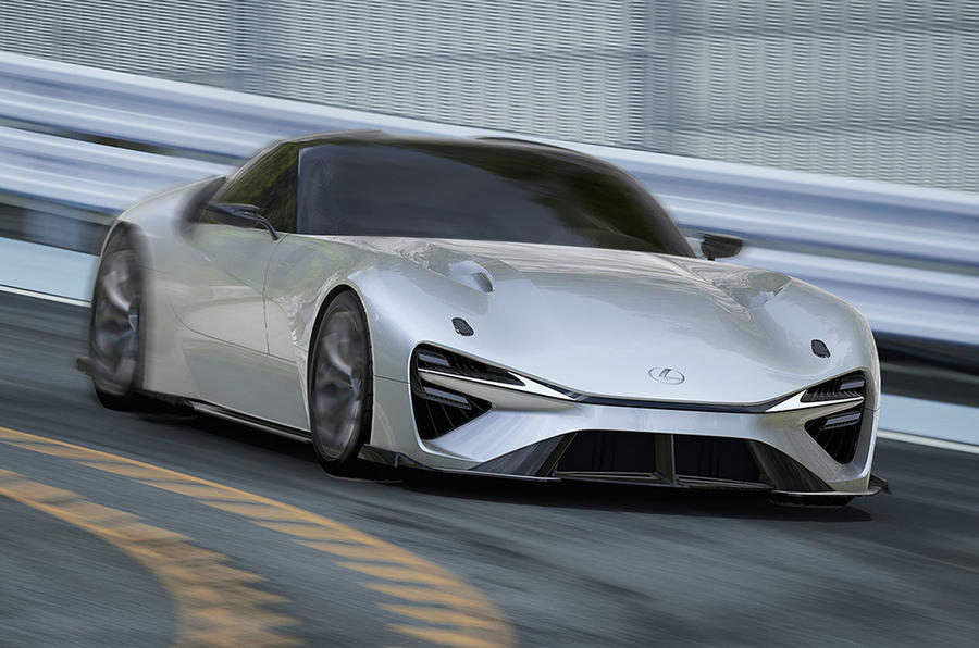 نظرة شاملة على سيارة لكزس الكهربائية الخارقة الجديدة 