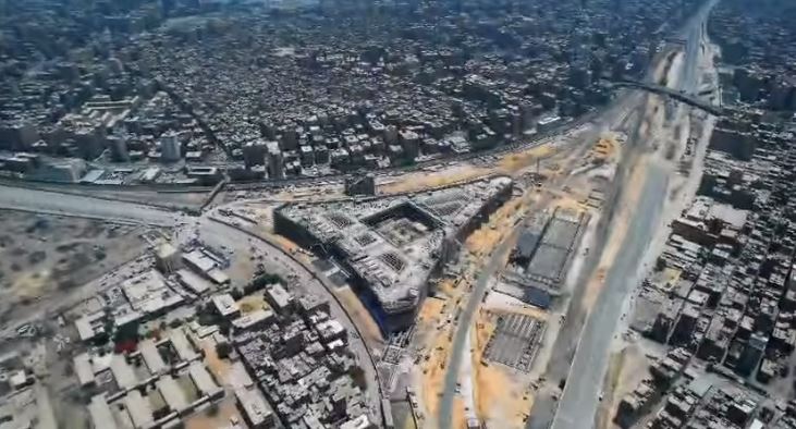 محطة قطارات صعيد مصر بمحافظة الجيزة