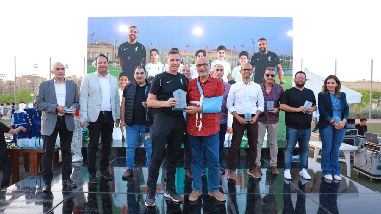 اثناء احتفالية التكريم