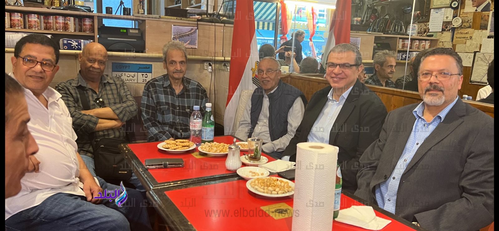 وزير القوي العاملة يلتقي أبناء الجالية في بيت العائلة المصري