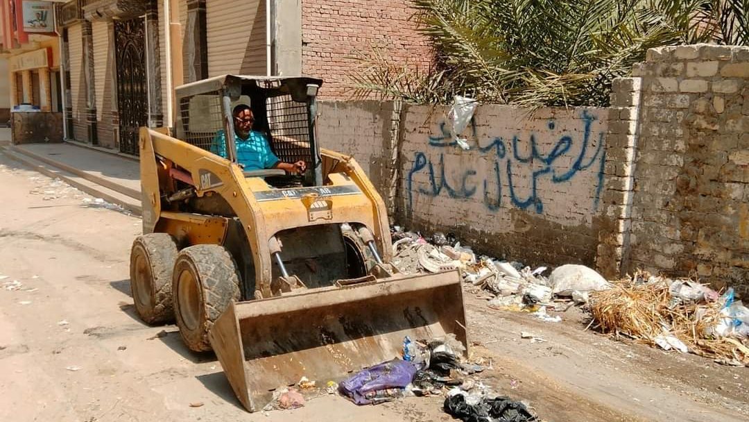 رفع القمامة بالإسماعيلية 