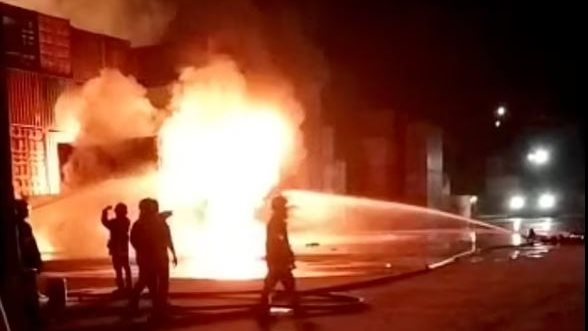 صورة من الحادث