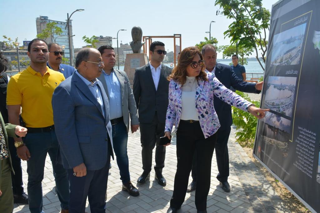 جولة وزير التنمية المحلية بدمياط