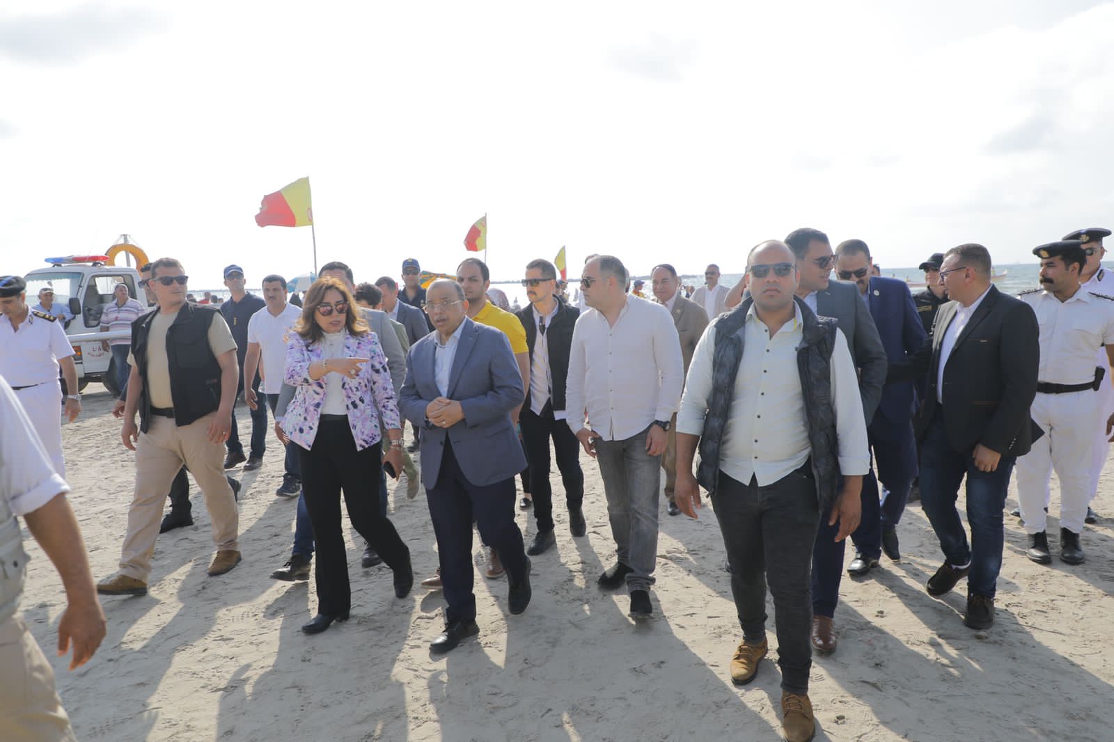 جولة وزير التنمية المحلية بدمياط