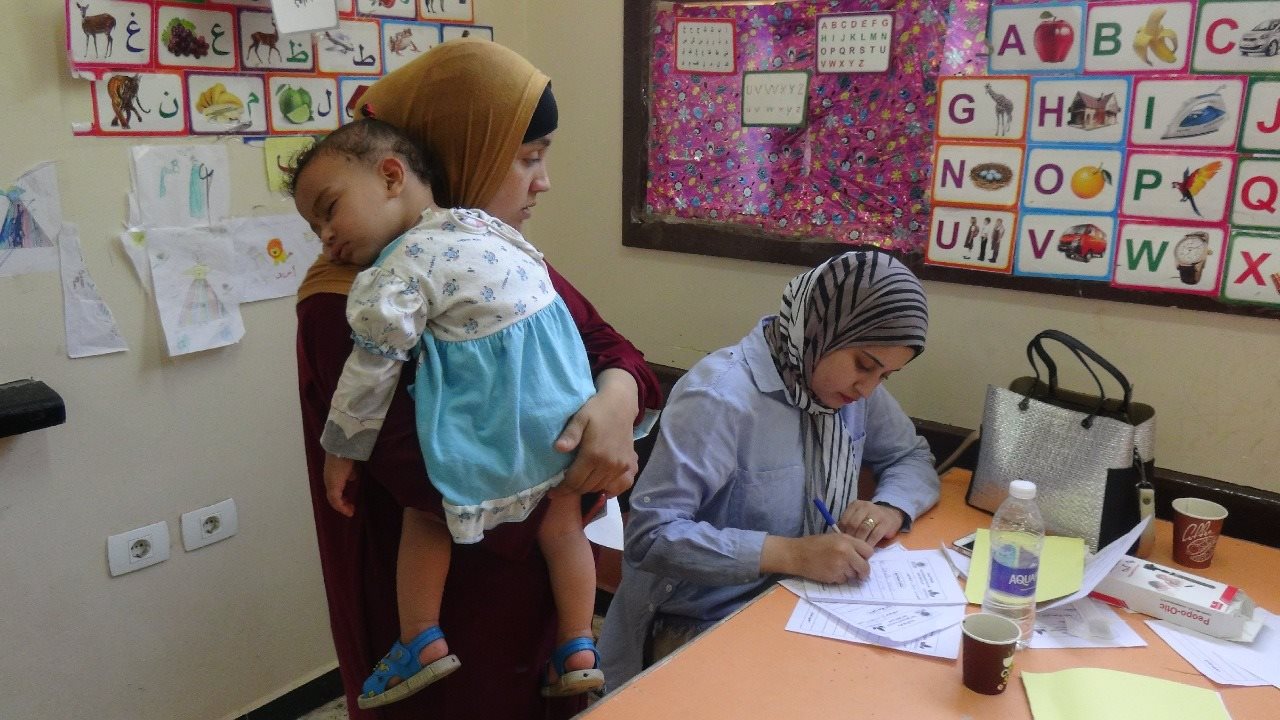 قافلة طبية لجامعة المنيا 