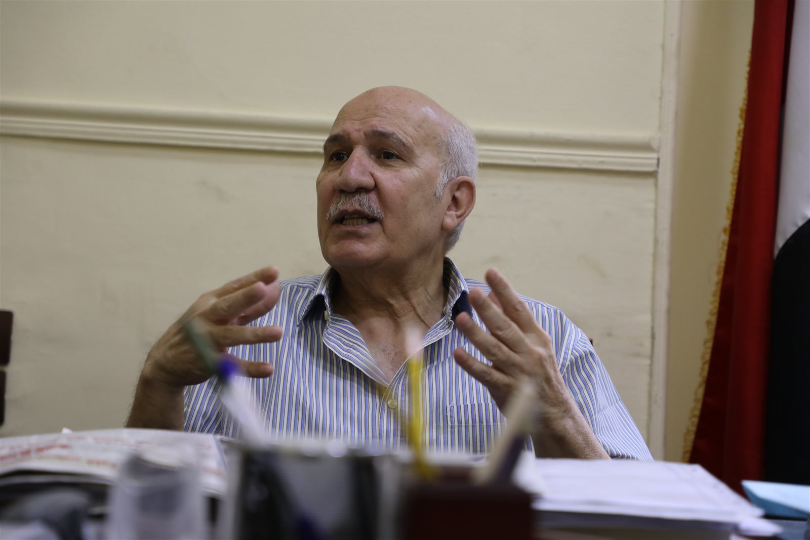  سيد عبد العال ، رئيس حزب التجمع