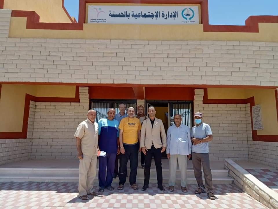 جولات لرئيس مدينة الحسنة علي الإدارات الخدمية 