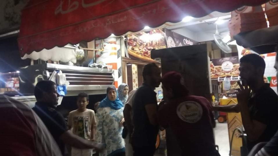 حملات مكبرة شرقي الإسكندرية