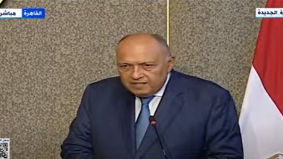 السفير سامح شاكري، وزير الخارجية المصري