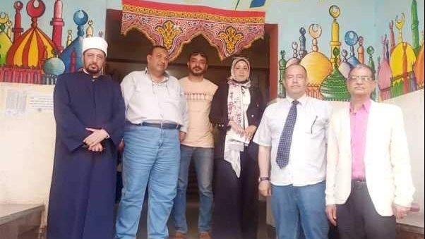 مسئولي المنطقة الازهرية بالإسكندرية يتفقدون امتحان البلاغة