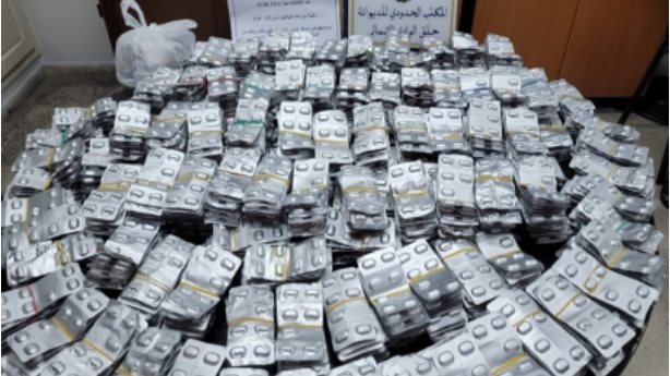 جانب من المضبوطات 