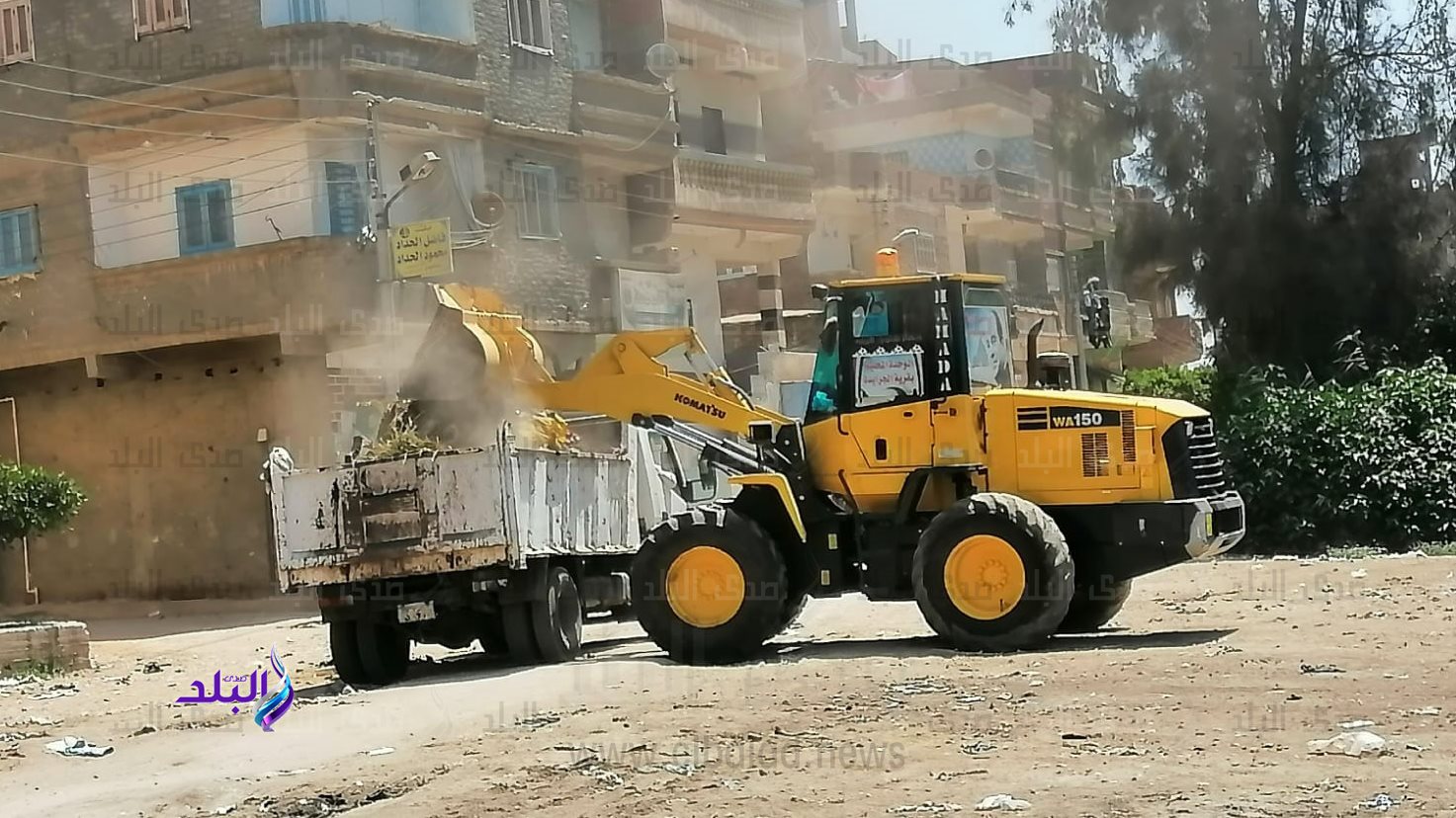 رفع القمامة من الشوارع