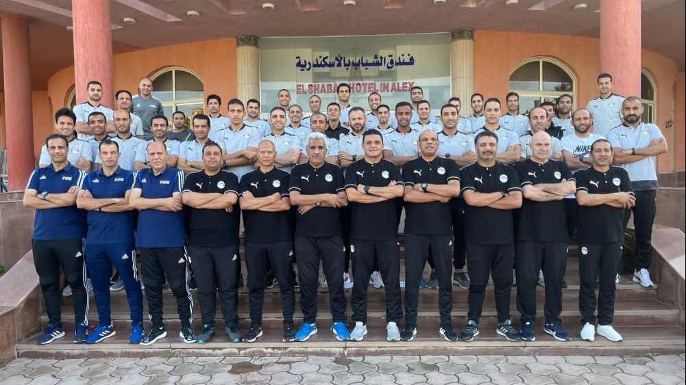 برديسى أثناء المعسكر التدريبى