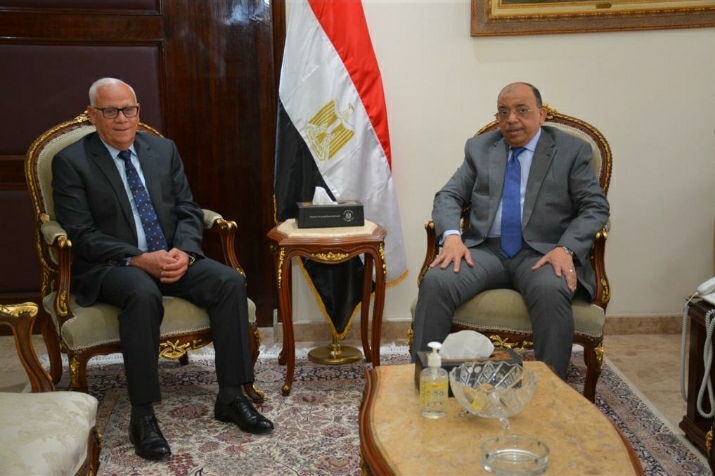 وزير التنمية المحلية ومحافظ بورسعيد 
