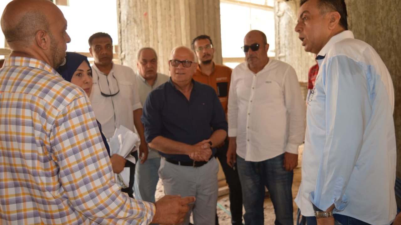 محافظ بورسعيد: قرب الانتهاء من أعمال تطوير مبنى الديوان العا