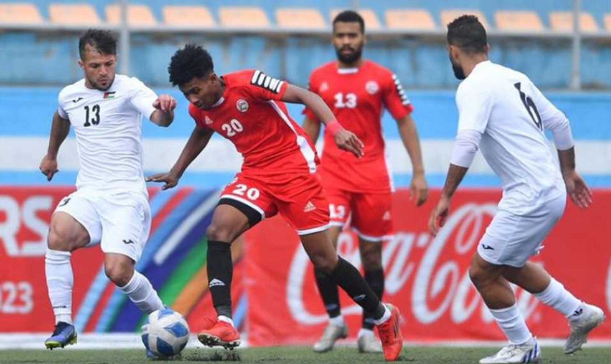 مباراة فلسطين واليمن