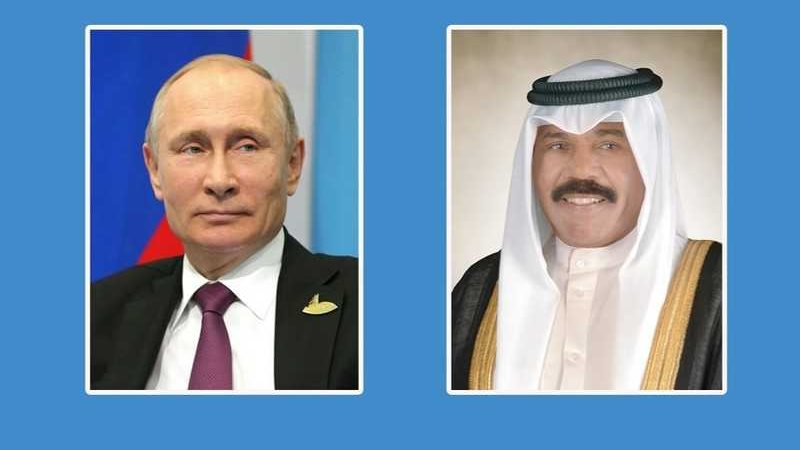 أمير الكويت والشيخ نواف الأحمد