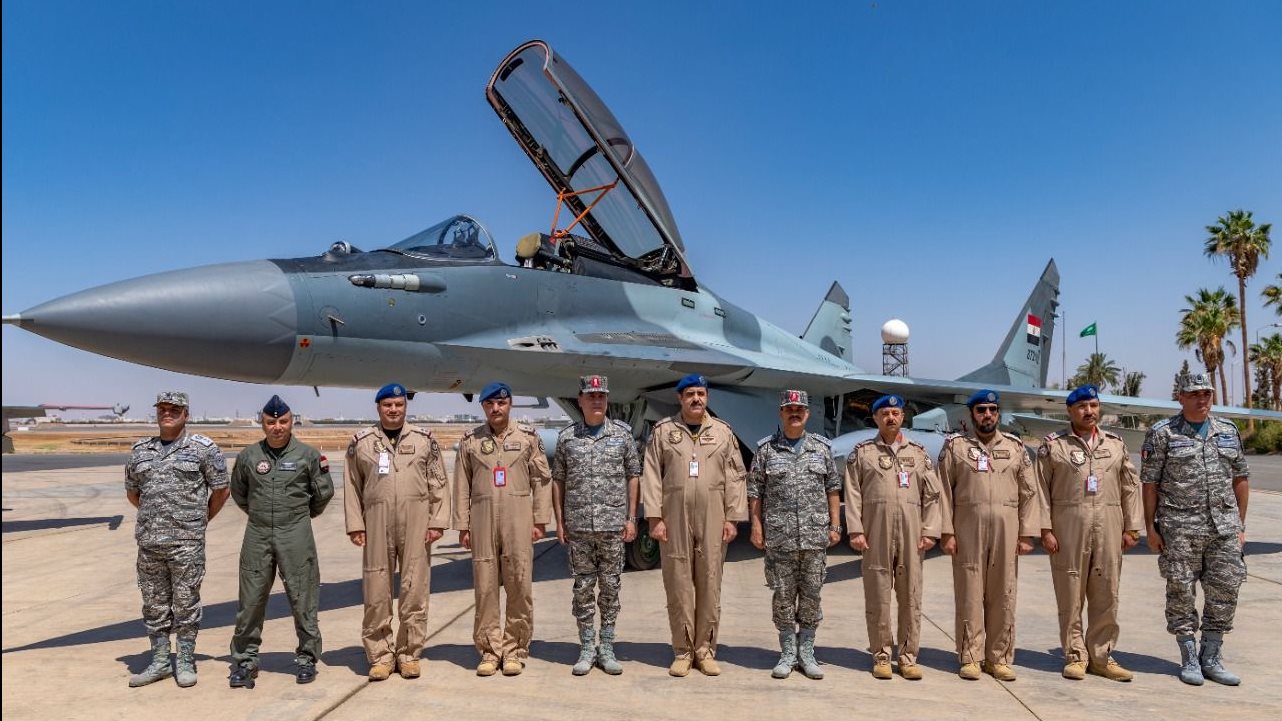 ختام التدريب الجوي المصري السعودي المشترك فيصل – 12