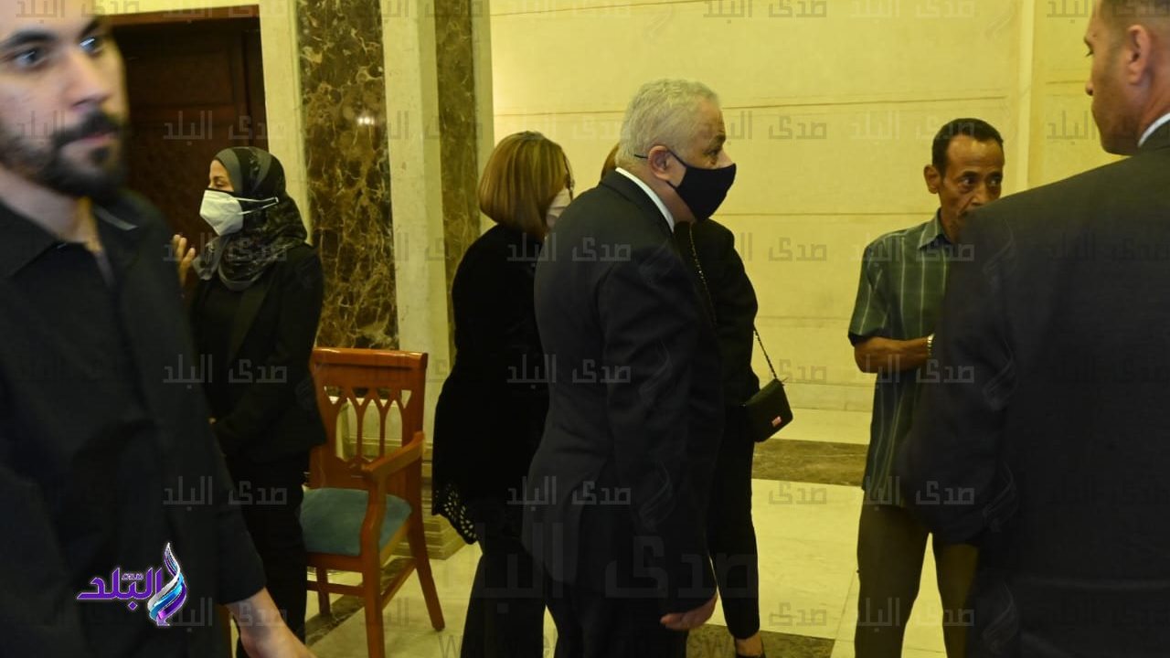 عزاء عمرو نصار وزير الصناعة والتجارة السابق
