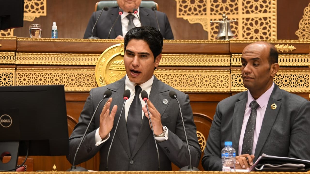  النائب أحمد ابوهشيمة رئيس لجنة الشباب والرياضة بمجلس الشيوخ