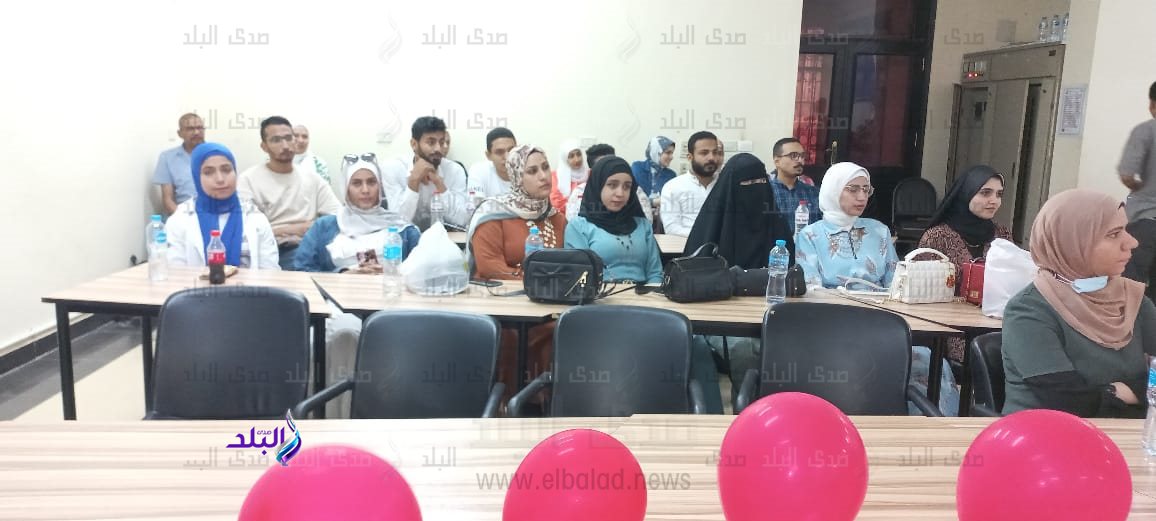 تكريم الطلاب الفائزون بدروع المثال اللغوي